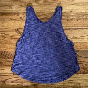 Lulu Lemon Purple crop Tank